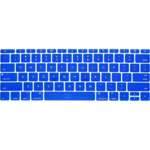 US version Keyboard Skin Cover Protector for Apple MacBook Pro 13" inch A1708 2016(NO Touch Bar) for Macbook Retina 12 A1534
