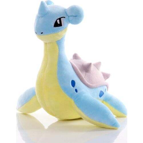 1pcs Big Size TAKARA TOMY 35cm Animation Pokemon Lapras Plush Toys Doll Soft Stuffed Animals Toys for Kids Children Gifts