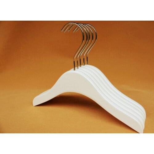 10pcs baby wood hanger children wooden hangers for clothes 26cm