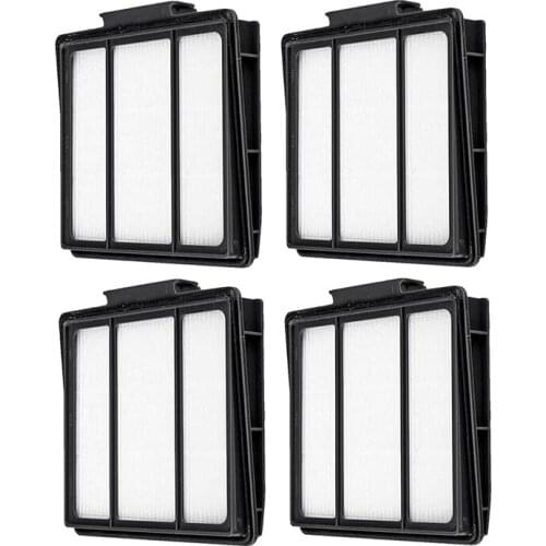 4 Pcs Replacement HEPA Filter for Shark ION Robot R71 R72 R75 R85 S85 S86 S87 S88 RV700 RV720 RV750 RV850 RV851WV RV1000