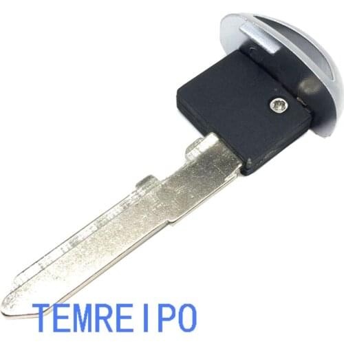 5pcs/lot Uncut Smart Remote Emergency Key Fob Insert Blank Blade For MAZDA CX MX RX