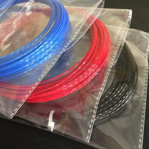 Allpha 2pcs Tennis String Top-Spin Machine Stringing Accessories Training Sport String 12m Thread Racquet String Beach Ball