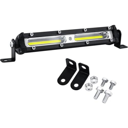Car LED Light Spotlight Work Light Bar 6000K Strip Light For Auto Truck Lorry Trailer SUV Spot Fog Lamp
