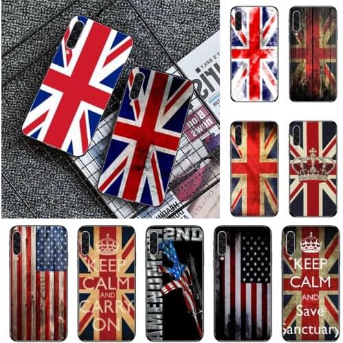 England British Uk Union Jack Flag Phone Case For Samsung galaxy A S note 10 7 8 9 20 30 31 40 50 51 70 71 21 s ultra plus