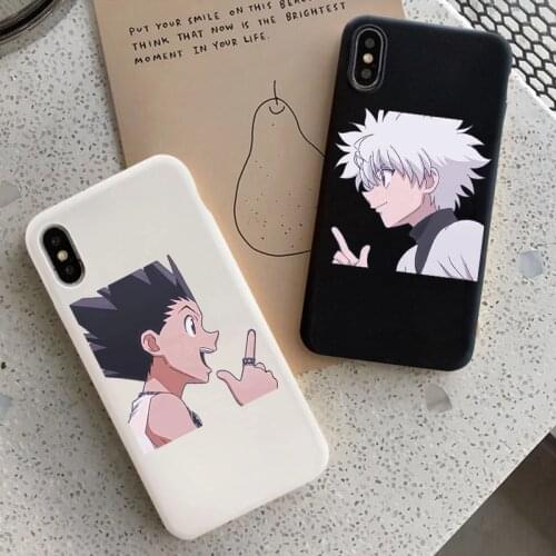 Hunter X Hunter Killua Zoldyck Anime Case For Samsung Galaxy A52 A72 A02 A50 A51 A70 A71 A21S S21 Ultra S20 FE S9 S10 Plus Funda