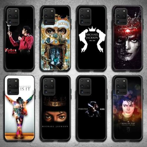 TOPCASHOP superstar michael Jackson Phone Case for Samsung S20 plus Ultra S6 S7 edge S8 S9 plus S10 5G lite 2020