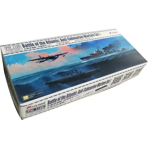 Flyhawk FH1120 1/700 scale Battle of the Atlantic:Anti-Submarine Warfare Set I