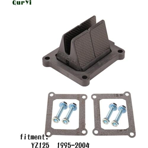 Motorcycle Carbon Fiber Reed Valve For Yamaha YZ 125 YZ125 1995-2004 For VForce3 V302A