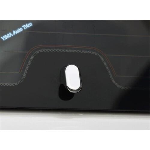 Lapetus Auto Styling Chrome Rear Window Glass Cover Trim For Toyota Land Cruiser Prado FJ150 2014 2015 2016 2017 2018 2019 2020