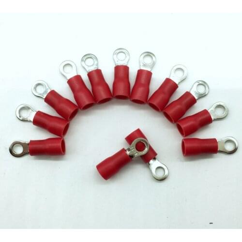 Insulated ring terminal RV 1.25-5 ,nylon disconnect terminal ,insulated terminal connector