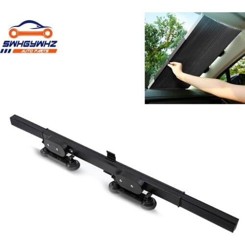 46CM/65CM/70CM/80CM Upgarde Retractable SUV Truck Car Front Windshield Sunshade Rear Window Sun Visor UV Protection Curtain