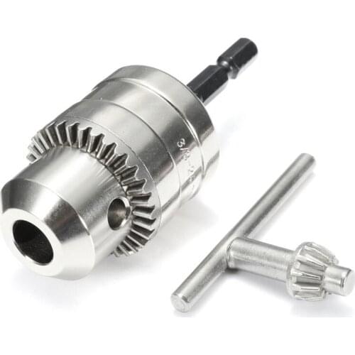 1.5-10mm Mount 3/8"-24UNF with 1/4" Hex Shank Electric Rotary Hammer Drill Chucks power Tool accessories Cap
