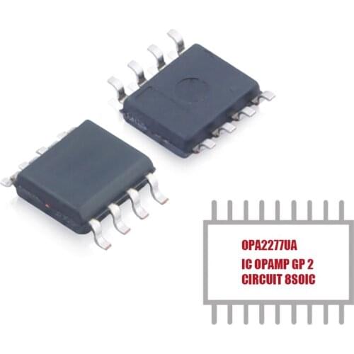 My Group Asia 1PCS OPA2277UA IC 10V 10V 2 Circuit - 8-SOIC General Purpose Amplifier