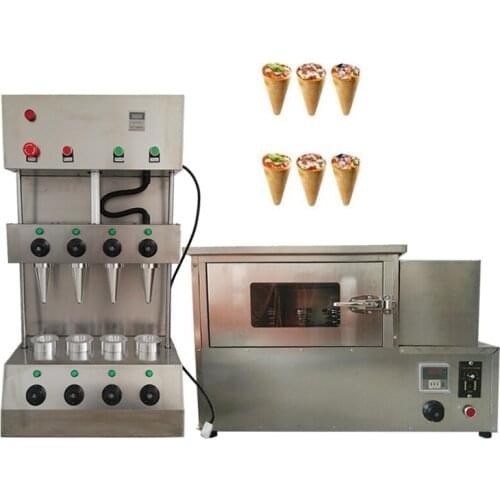 New Electric Whosesale Commercial Stainless Steel Pizza Cone Machine And Rotate Pizza Oven Machine