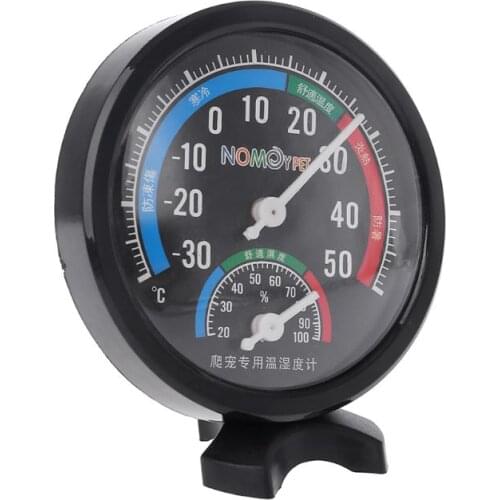 Reptile Temperature Thermometer Humidity Hygrometer Gauge Vivarium Tank Supplies