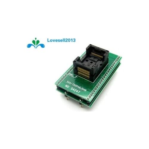 Tsop 48 programmer TSOP48 to DIP48 Socket Adapter for TNM 5000 programmer Xeltek USB programmer and RT 809F