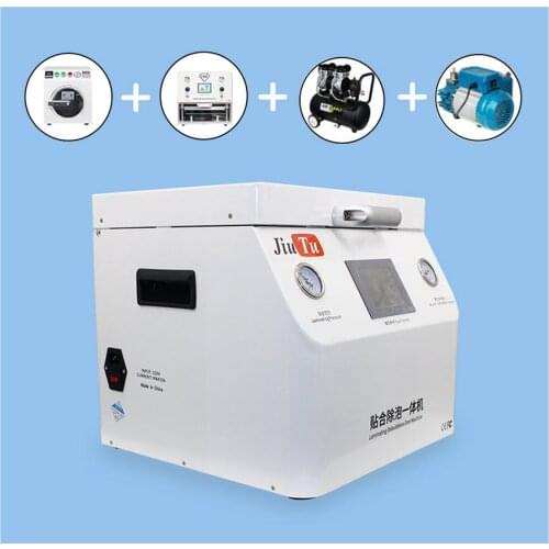15inch All in One OCA Vacuum Laminating Machine For iPad Tablets Mobile Phone LCD Screen Replace For Samsung Edge Screen Repair