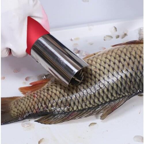 100W Waterproof Electric Fish Scale Scraper Fishing Scalers Clean Easy Fish Stripper Remover Cleaner Tool Charging Adapter