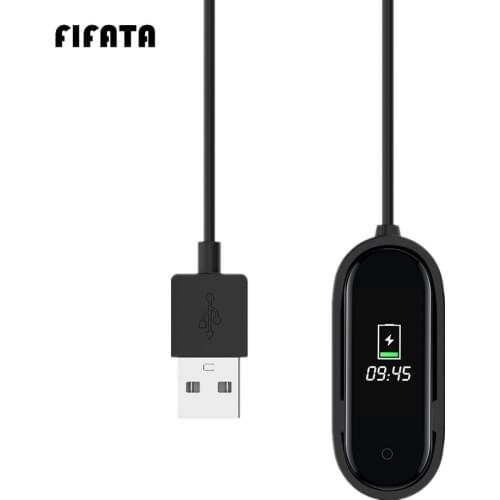 FIFATA 100cm 20cm USB Charger For Mi Band 4 Charging Dock For Xiaomi Mi Band 4 Power Cable For Xiaomi Band 4 Bracelet Data Cord