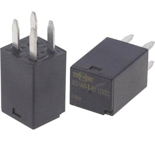1PC 12VDC 303-1AH-S-R1 Automotive Relay 4 Pin