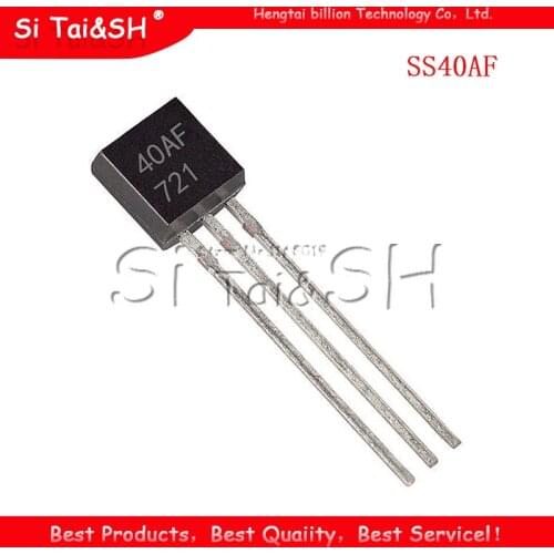10pcs SS40AF SS41F SS495A SS49E 40AF 41F 495A 49E Ehigh sensitivity Hall sensor