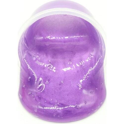 50% Hot Sale 60ml Kids Slime Toy Candy Color Fluffy Slime Mud Clay Craft Stress Reliever Sludge Kids Toy Soft