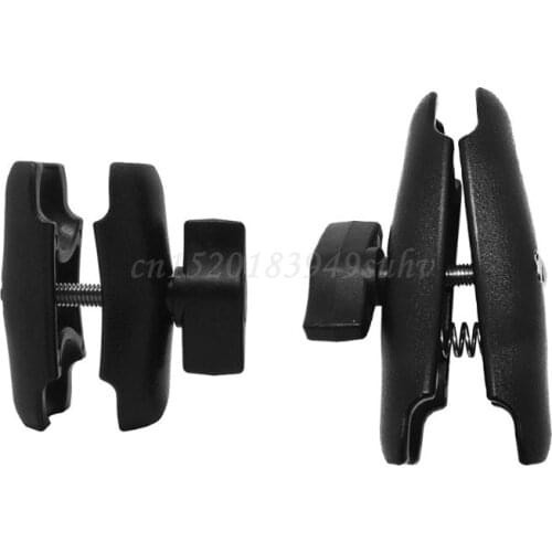 65mm or 95mm Short Long Double Socket Arm for 1 Inch Ball Bases for Gopro Camera Bicycle Motorcycle Phone Holder