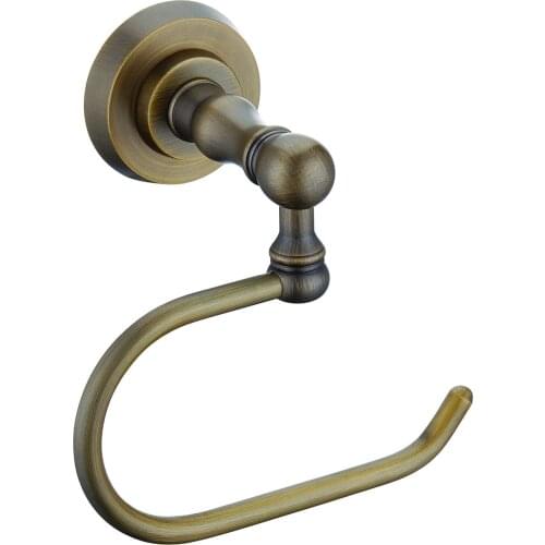 FREE SHIPPING new design ANTIQUE roll holder withOUT cover round toilet paper holder