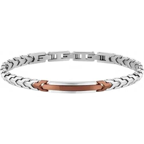 Runda New Arrival Fashion Stainless Steel Fish Chain Bracelet for Men Poliosh Bracelets Jewellery