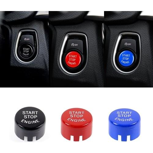 For BMW F20 F10 F01 F48 F26 F15 F16 Car Styling Start Stop Engine Button Switch Cover Car Accessories
