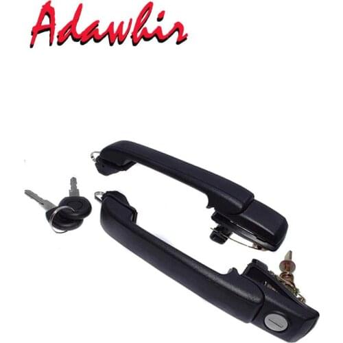 For VW Golf J-etta Mk3 III VR6 Front Rear LH RH Outer Door Handles W/ Keys 1H0837207,1H0837207B,1H0837207C,1H4839205