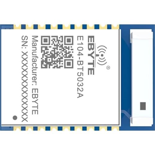 Cojxu BLE5.0 UART NRF52832 Bluetooth Module 4dbm Serial To BLE Tooth SMD E104-BT5032A Wireless Transceiver Module Small size, LP