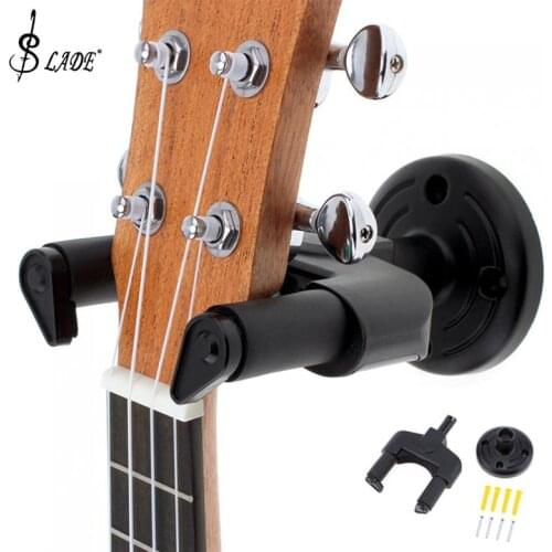 Wall Mount Soft Sponge Guitar Hanger Holder Neck Width 50mm Non-slip Hook Installation Kit for Guitar / Ukulele Accessories