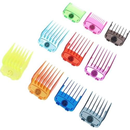 2021 New 10pcs Magnet Limit Comb Cutting Guide Combs 1.5/3.0/4.5/6.0/10/13/16/19/22/25mm