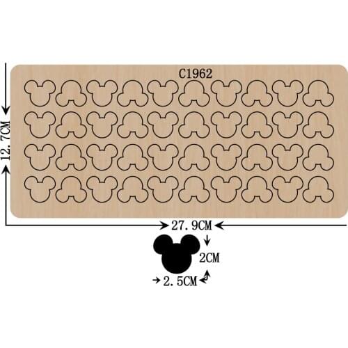 New Wooden die Scrapbooking C1962 Cutting Dies