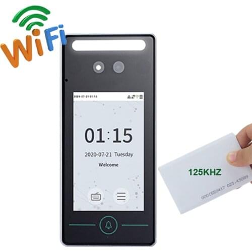 New ZK SpeedFace-V4L 4 inch Screen TCP/IP RFID 800Plam Face Facial Recognition Time Attendance Terminal Access Control whit WIFI