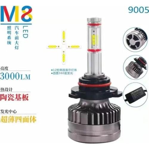 Fcactory new D1S LED bulb D3S D2R D2S D4S D5S D8S car headlight 35W 4000Lm plug-and-play non-destructive installation