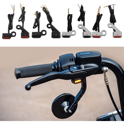 Motorcycle LED Turn Signal Indicator Blinker Running Light Lamp Fit for Harley 2004-2020 883 1200