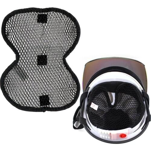 Motorcycles Helmet Heat Insulation Pad Breathable 3D Cellular Network Helmet Inner Pad Helmet Cushion Universal Insert Liner