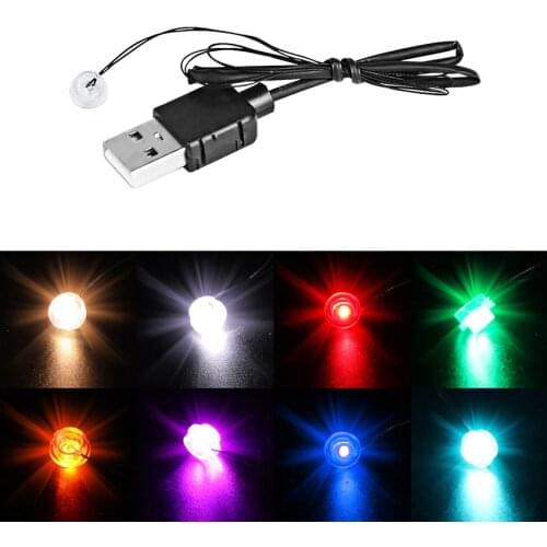 USB Light-Emitting Classic Brick Building Blocks Compatible All Brands DIY Fast / Slow Flash Colorful Lighting Accessories