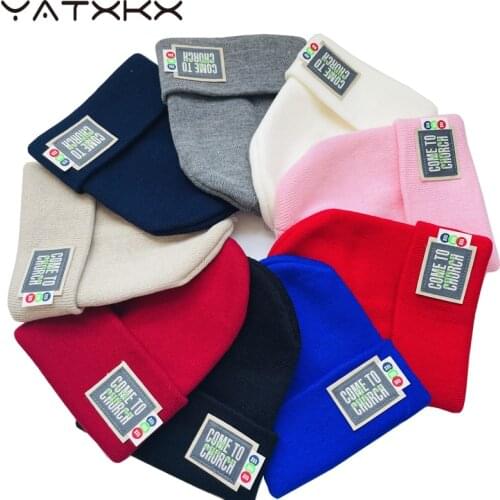 [YaTxKx] Knitted Hat Spring Autumn Crochet Girls Cap Beanies for Women Unisex Warm Outdoor Fashion ski Knitted Winter Cap Gorros