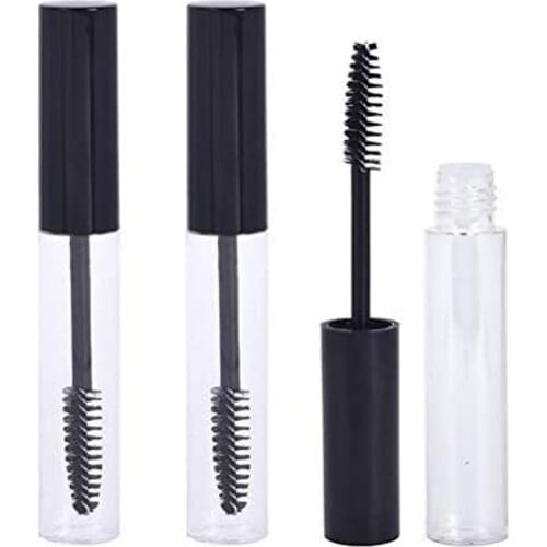 26pcs 3ml Black Empty Mascara Tube With Eyelash Bottles Cosmetic Container Bottle Eyelash Refillable Mascara Makeup Container