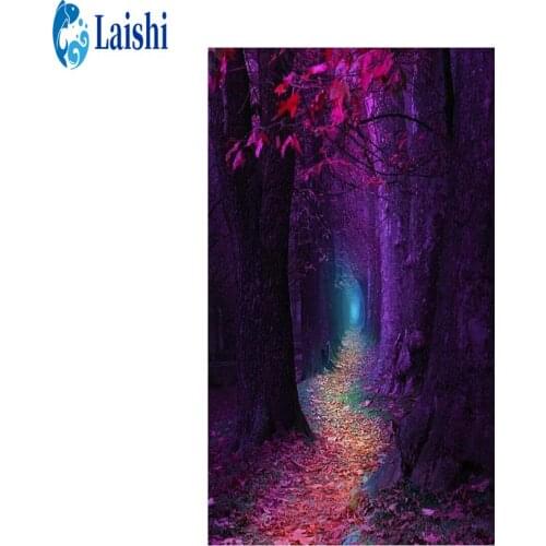 3D Diy Diamond Painting Spooky forest Art Diamond Picture Mosaic Gift Home Wall Decoration Art Diamond Picture Mosaic Gift Home