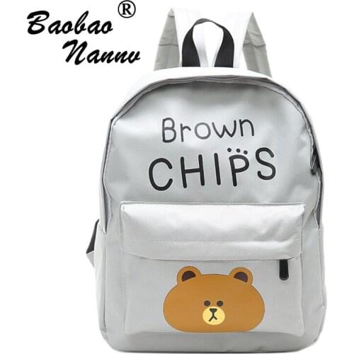 Рюкзаки для девочек Baobaonannv China At AliExpress