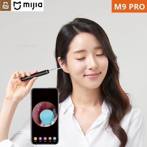 Bebird M9 Pro Smart HD Visual Ear Stick In-Ear Cleaning Endoscope 300W Mini Camera Otoscope Borescope Ear Picker Tool Set