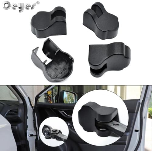 Ceyes Car Styling Door Lock Stopper Limiting Covers Protect Stickers Case For Subaru Impreza Forester Tribeca XV BRZ Clip Buckle