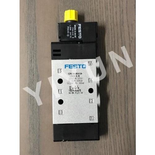 CPE14-M1CH-5/3G-1/8 550241 CPE14-M1CH-5LS-1/8 550238 CPE14-M1CH-5/3E-1/8 550243 CPE14-M1CH-5L-1/8 550237 FESTO Solenoid valve