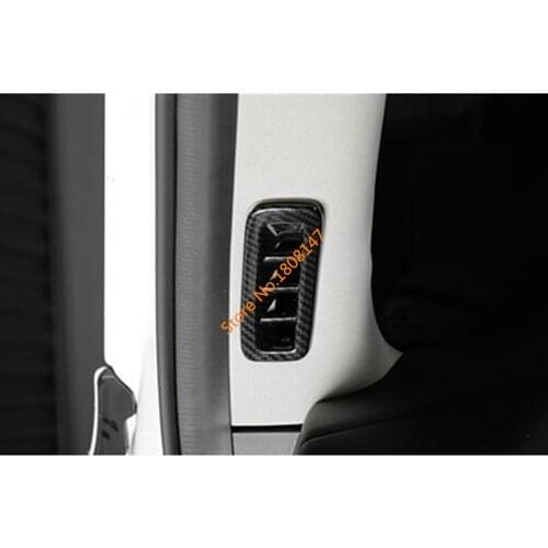 Car Body Garnish Cover Frame Lamp Trim Abs Chrome Front Condition Outlet Vent 2pcs For Mazda Cx8 Cx-8 2017 2018 2019 2020 2021