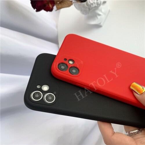 For iPhone 12 Pro Max Case Shockproof Candy Color Bumper Phone Case For iPhone 12 Mini Case For iPhone 12 Pro XR XS Max SE 2020
