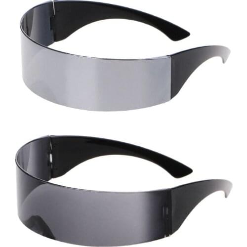Futuristic Wrap Around Popular Sunglasses Mask Novelty Glasses Party Supplies Decoration
